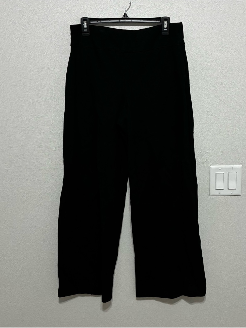 Express Columnist Black High-Rise Trouser Pants Women’s Large Stretch
